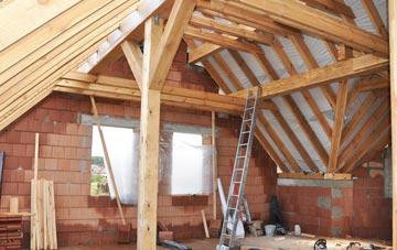 Priory attic trusses